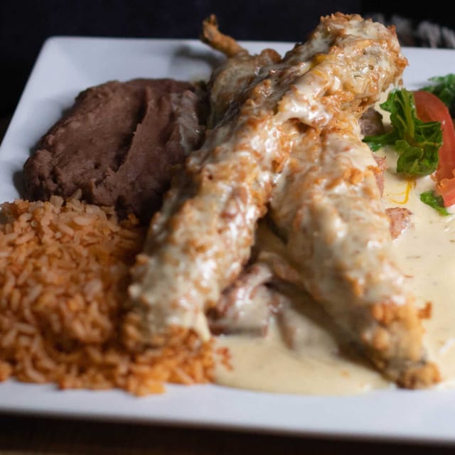 Crispy Relleno plate 2.