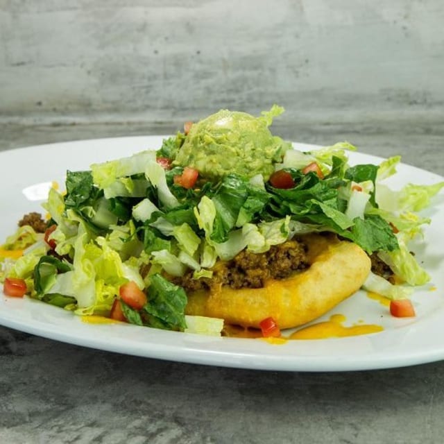 Topped Sopapilla.