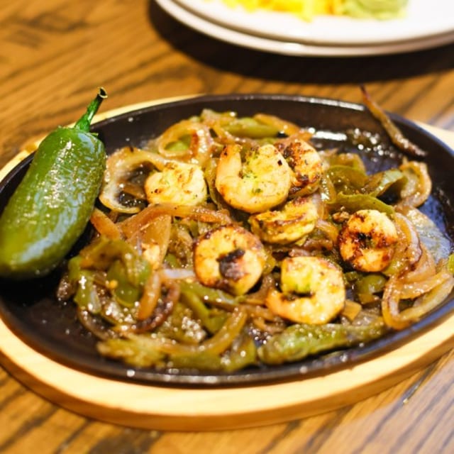 Shrimp Fajitas.