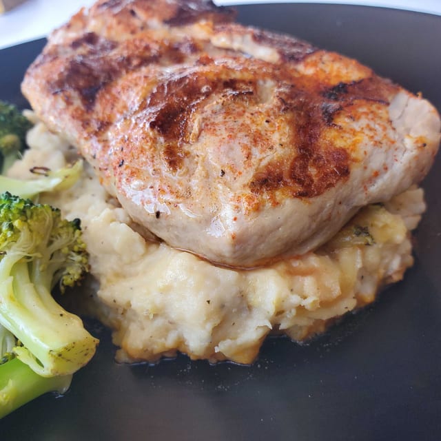 Chimichurri Pork Chop.