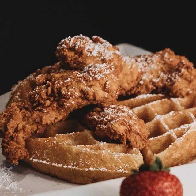 Chicken and Waffle.