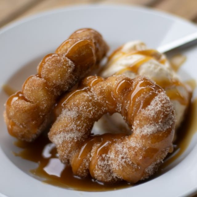 Churros & Ice Cream.