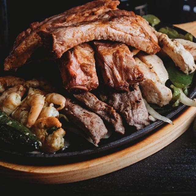 Meat Lovers Fajitas.