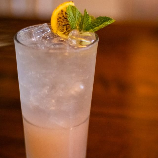 Lavender Lemonade Mocktail.